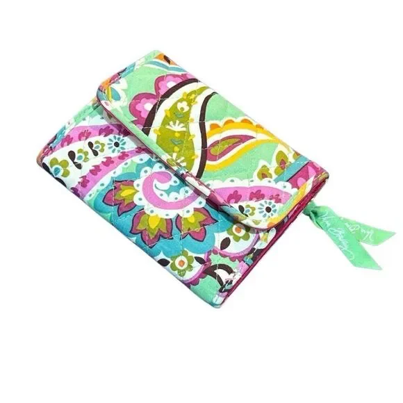 Vera Bradley Tutti-fruitti bifold euro wallet - Picture 2 of 12